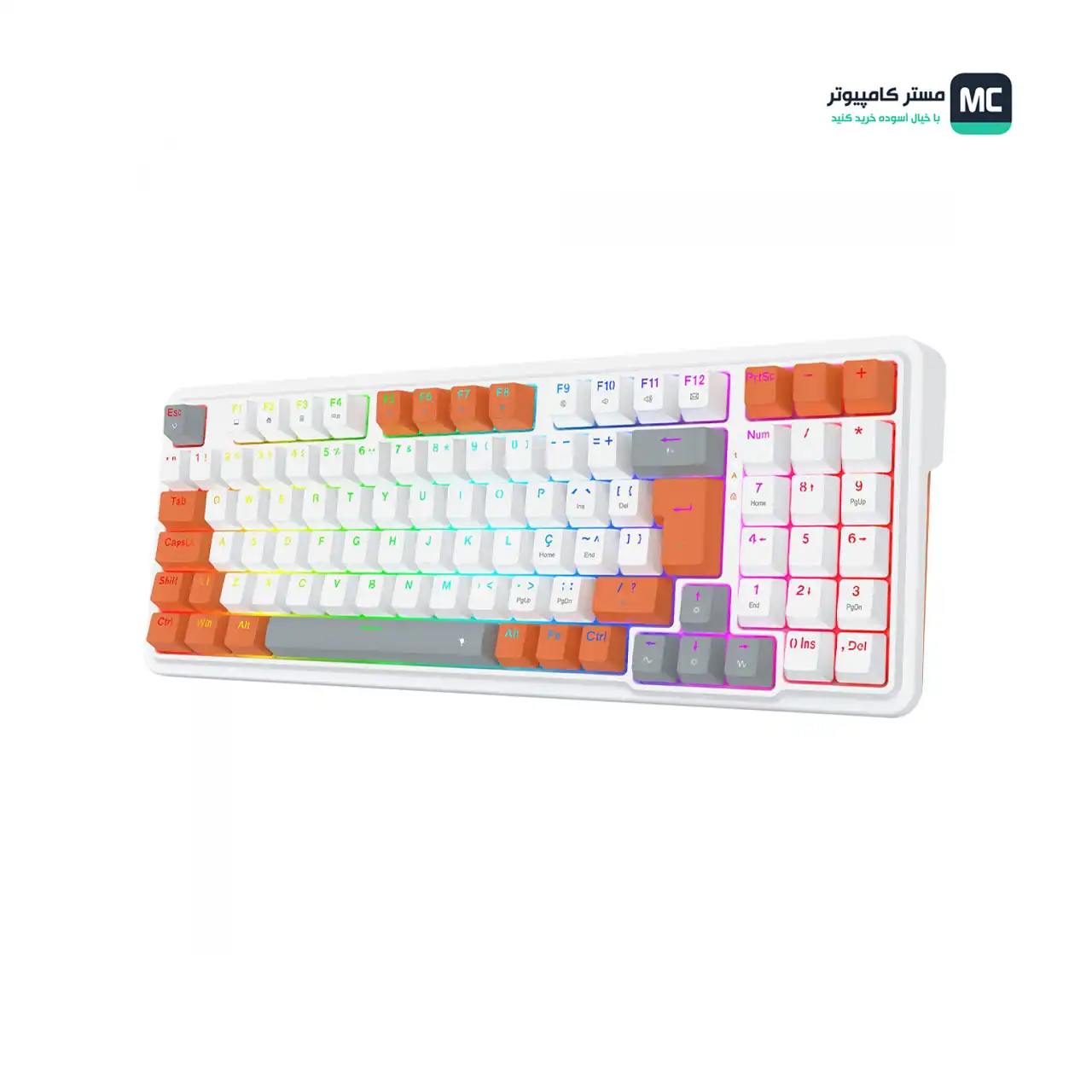 قیمت و خرید کیبورد گیمینگ ردراگون Gloria K664 WOG RGB