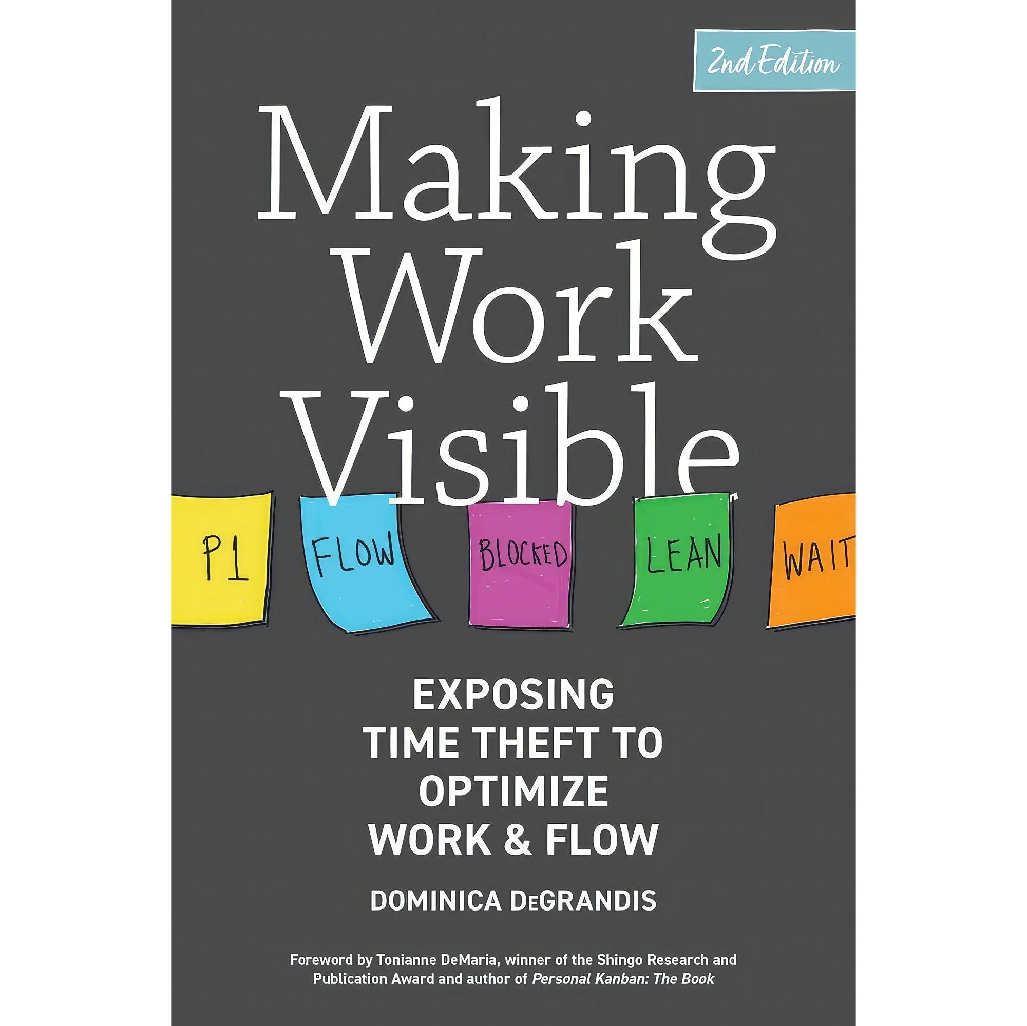 کتاب زبان اصلی Making Work Visible اثر Dominica Degrandis