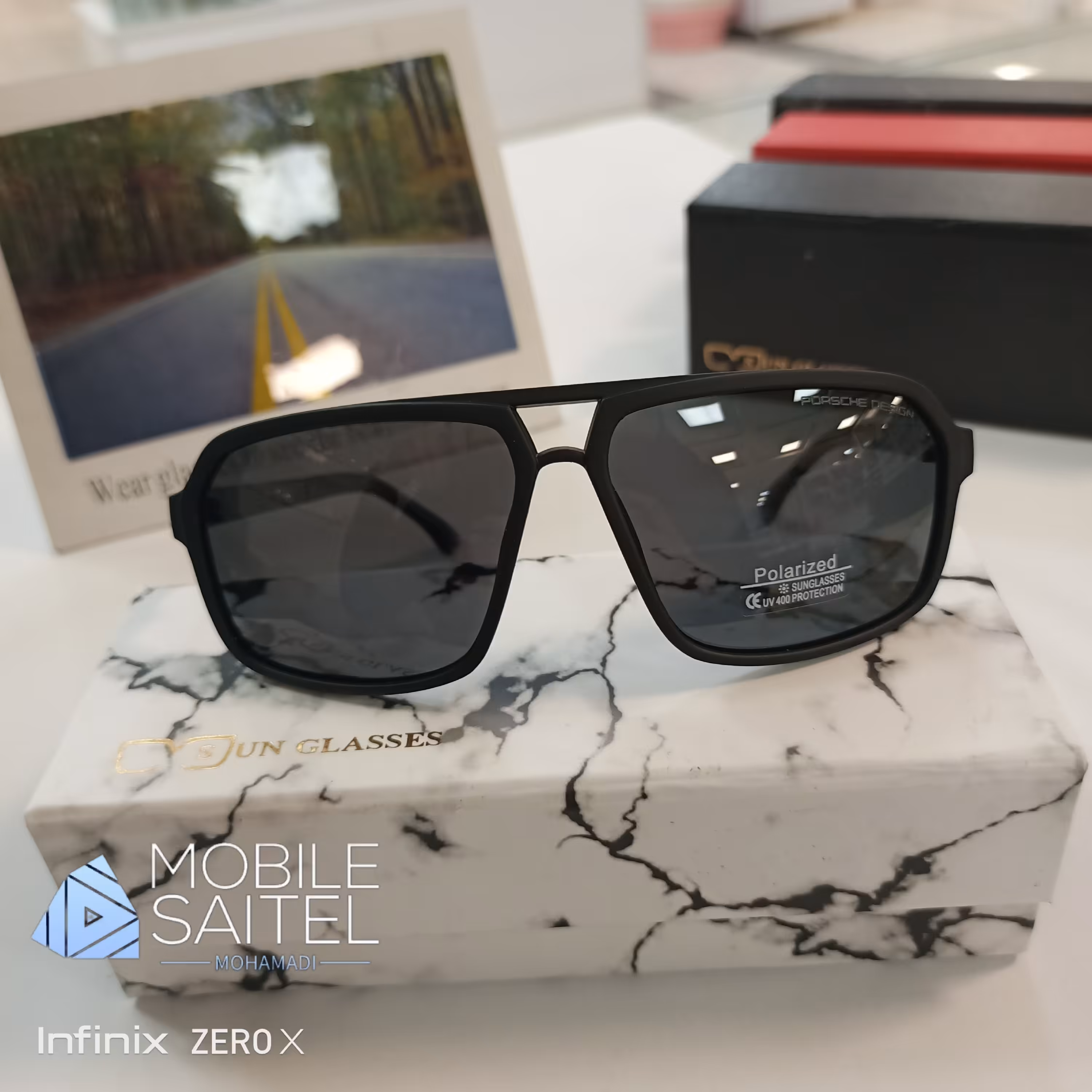 عینک اصلی پلیس پلاریزه و UV400 اسپرت زنانه و مردانه