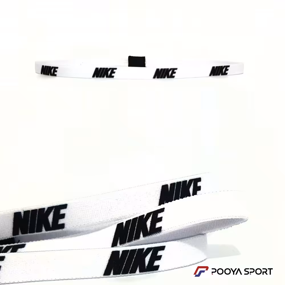 تل مو ورزشی کشی نایک NIKE سفید مدل ترمز دار