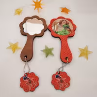 چاپ  آینه دستی