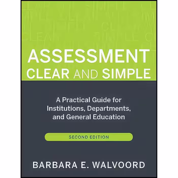 کتاب زبان اصلی Assessment Clear and Simple اثر جمعی از نویسندگان