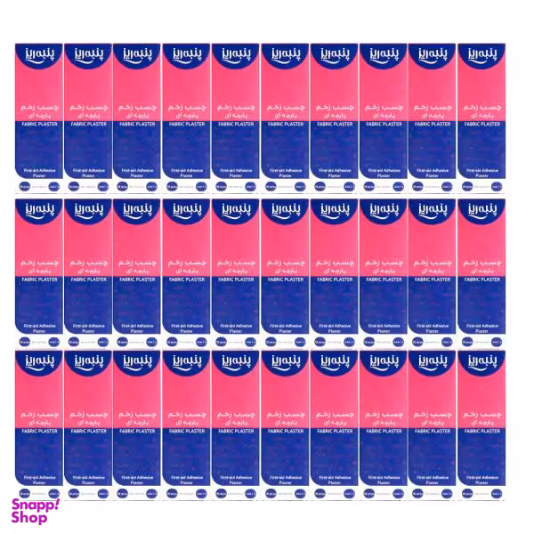 چسب زخم پنبه ریز (Panberes) مدل Plaster مجموعه 30 عددی
