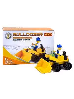 بازی لگو بولدوزر 45 قطعه سیپو 93303