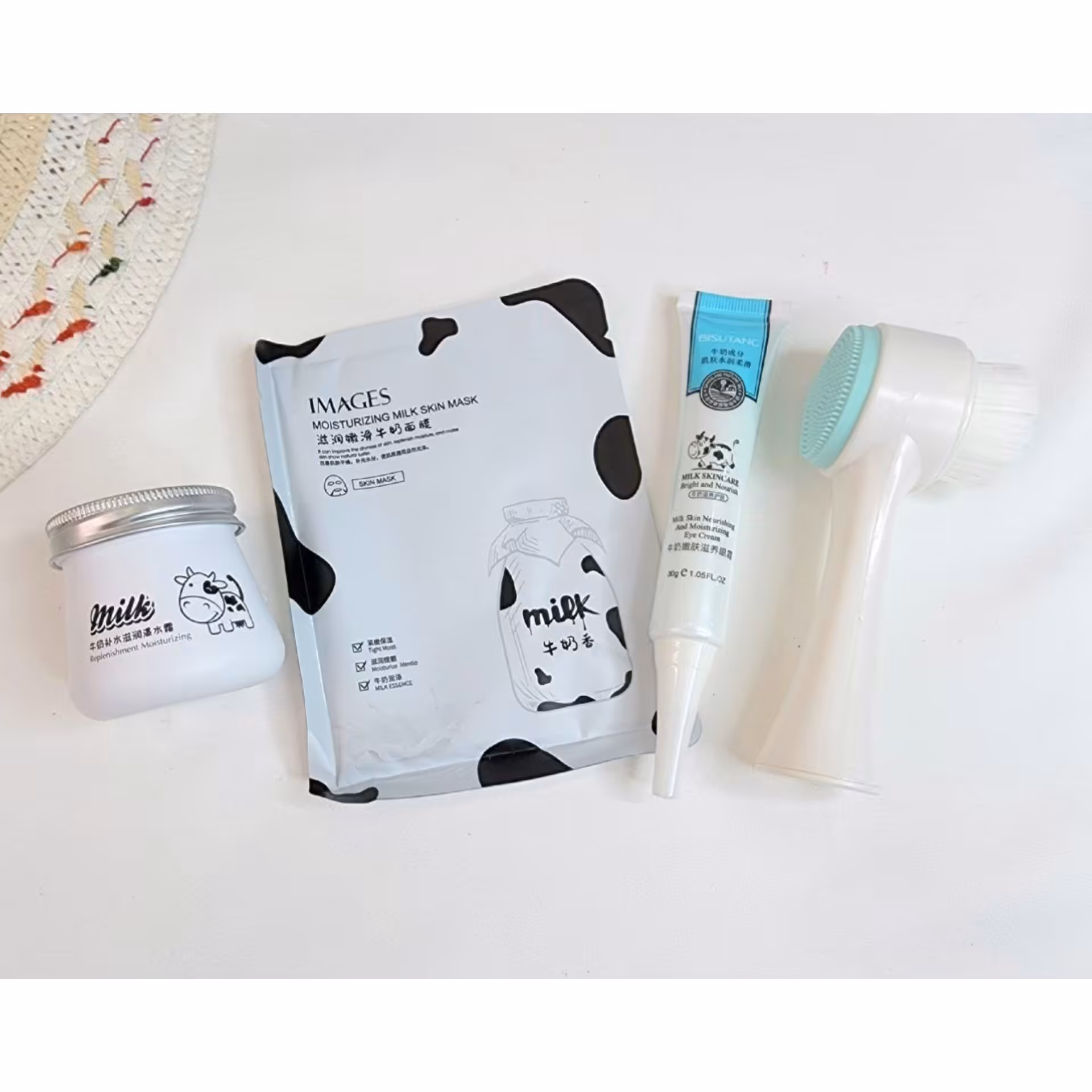 پکیج مراقبت از پوست شیر گاو
