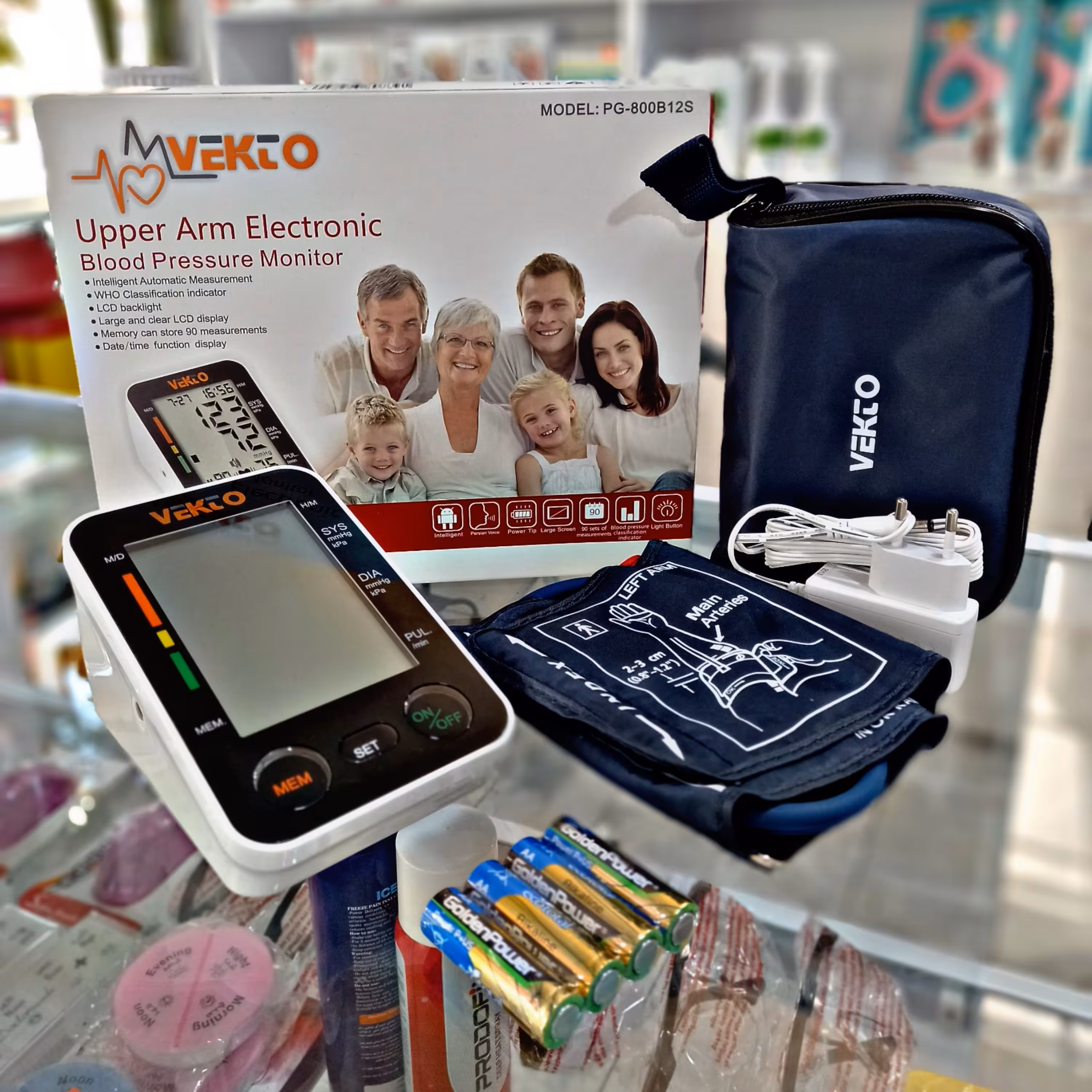 فشارسنج سخنگو وکتو (vekto b12s)