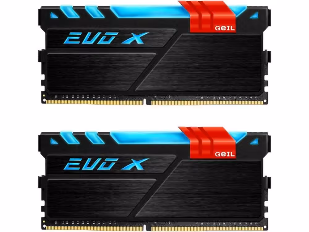 رم گیل EVO X 16GB 8GBx2 RGB 3200Mhz CL16