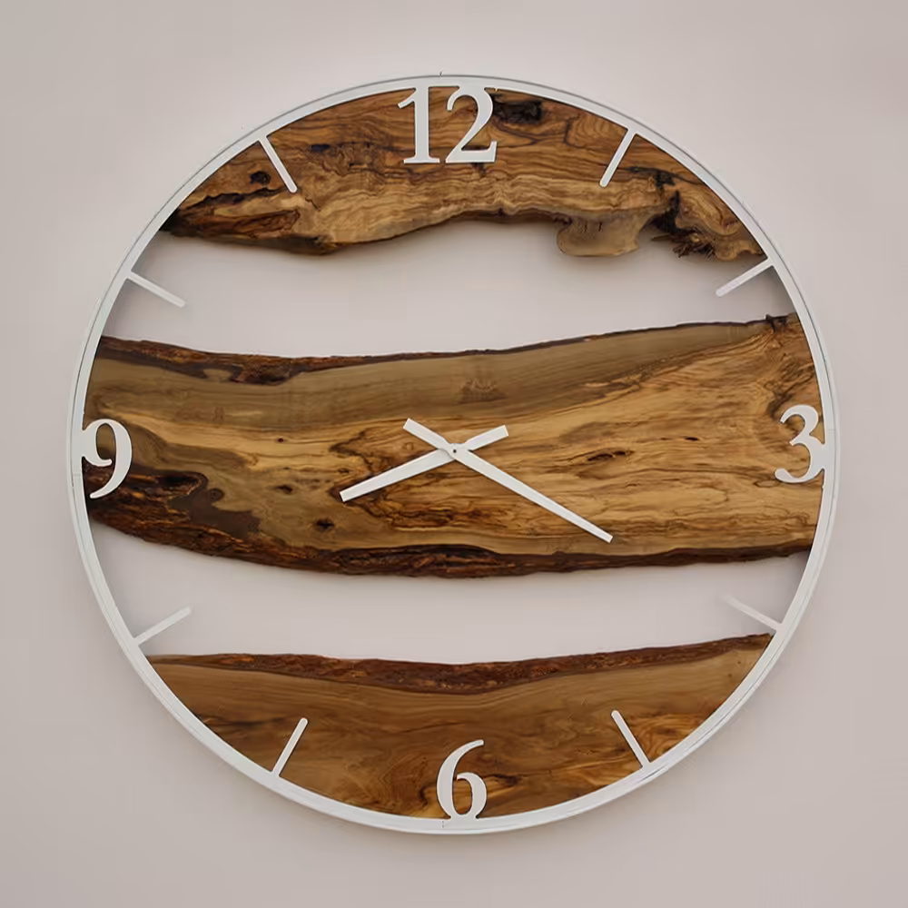 ساعت دیواری مدل روستیک کد 020