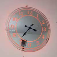 ساعت دیواری بک لایت 