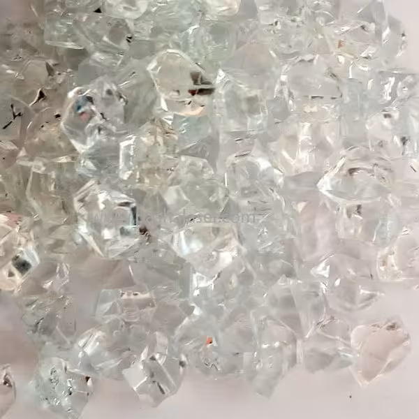 سنگ کریستال شفاف ریز و متوسط و درشت