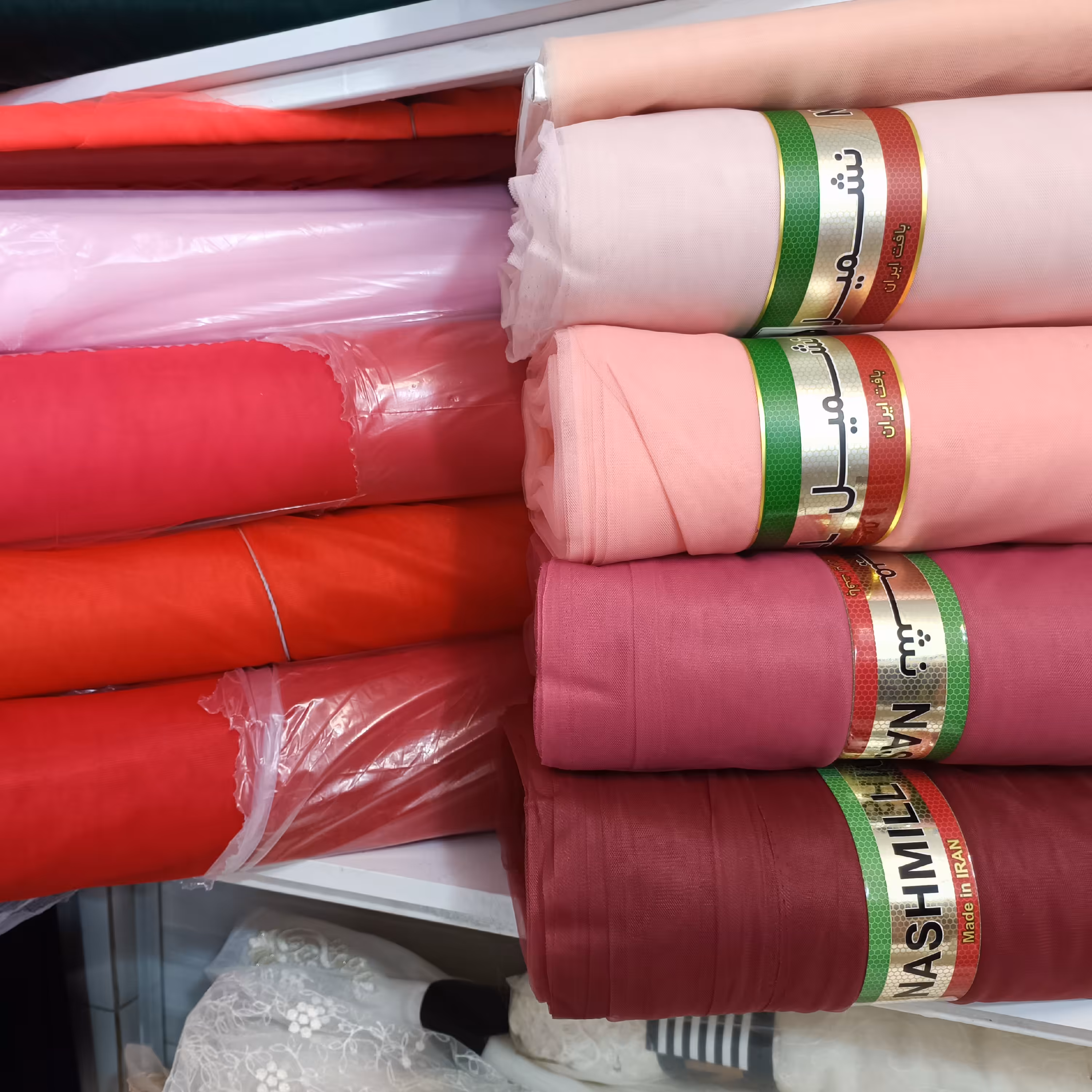 پارچه تور  سانول رویایی عرض3متر جنس عالی