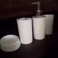 ست سرویس بهداشتی 4 تکه  پلاستیکی فونتال