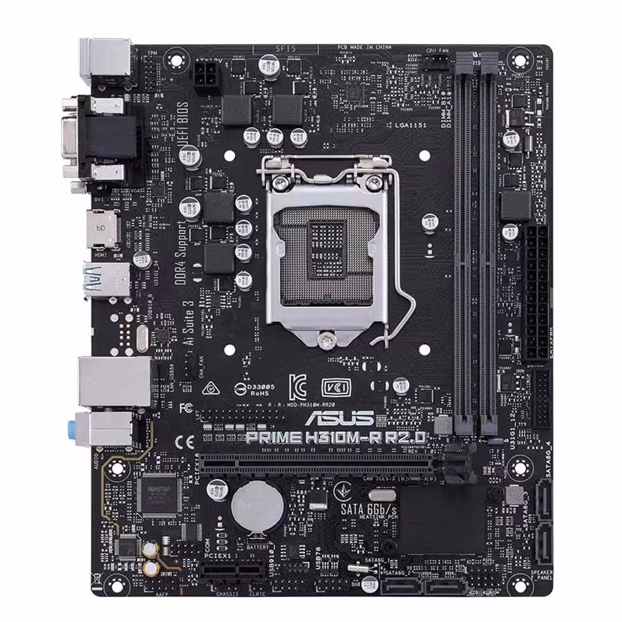 قیمت و خرید مادربرد ایسوس مدل PRIME H310M-R R2.0 | یاس ارتباط