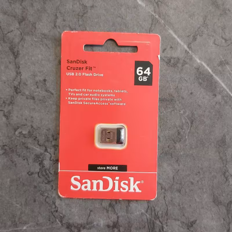 فلش Sandisck 64 گیگابایت  