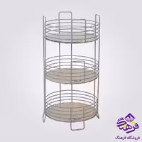 جاپیازی ارغوان 3ط گرد طوسی پیشتاز کاوه 556