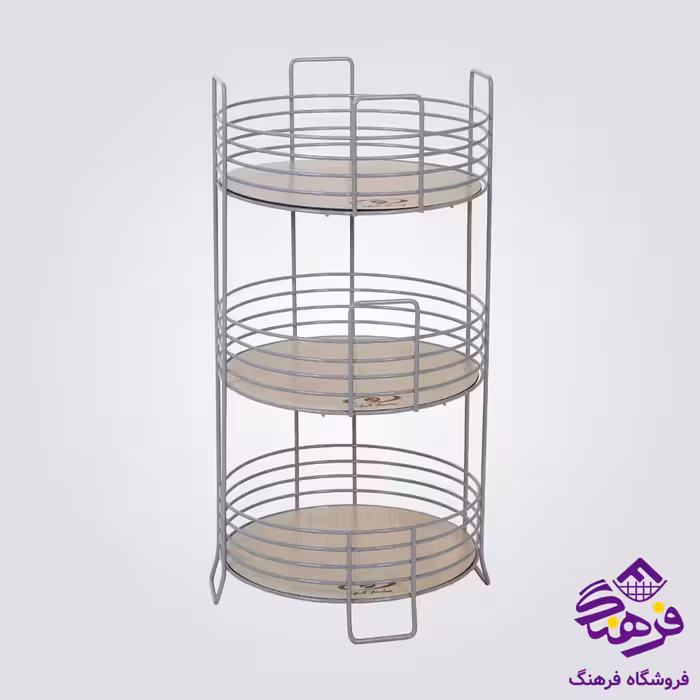 جاپیازی ارغوان 3ط گرد طوسی پیشتاز کاوه 556