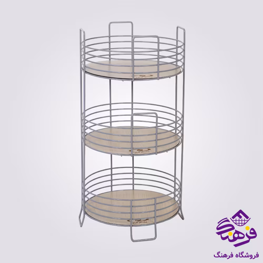 جاپیازی ارغوان 3ط گرد طوسی پیشتاز کاوه 556