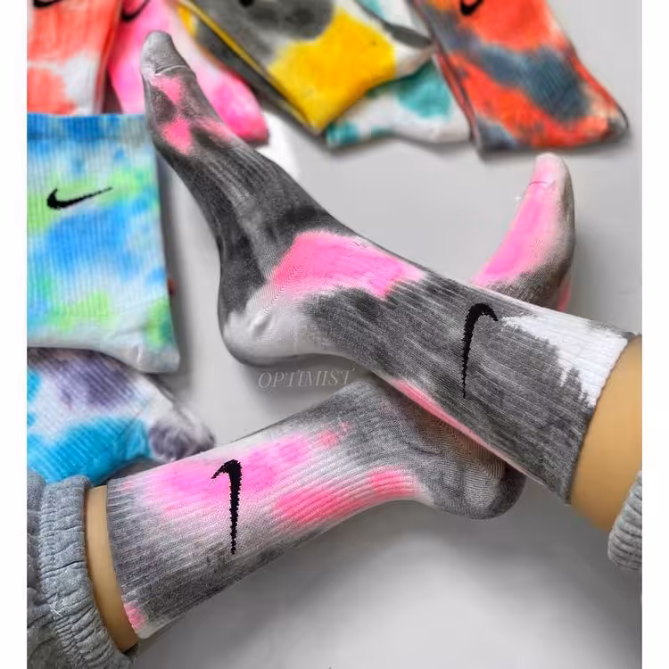 جوراب ساقدار نایکی تای دای کد 15