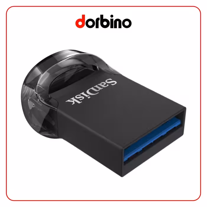 فلش مموری سن دیسک SanDisk 16GB Ultra Fit USB 3.1 Type-A Flash Drive - فروشگاه دوربین دوربینو