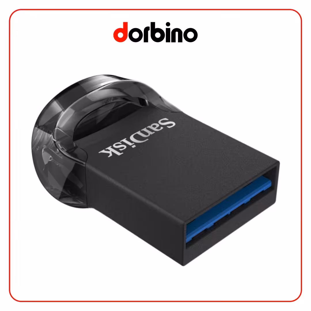 فلش مموری سن دیسک SanDisk 16GB Ultra Fit USB 3.1 Type-A Flash Drive - فروشگاه دوربین دوربینو