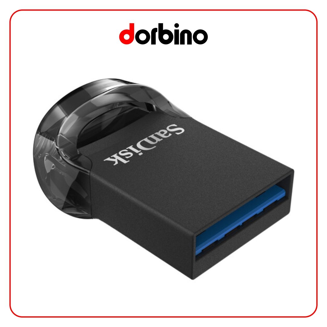 فلش مموری سن دیسک SanDisk 16GB Ultra Fit USB 3.1 Type-A Flash Drive - فروشگاه دوربین دوربینو