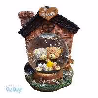 گوی شیشه ای مدل LOVE FOR EVER2