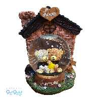 گوی شیشه ای مدل LOVE FOR EVER2