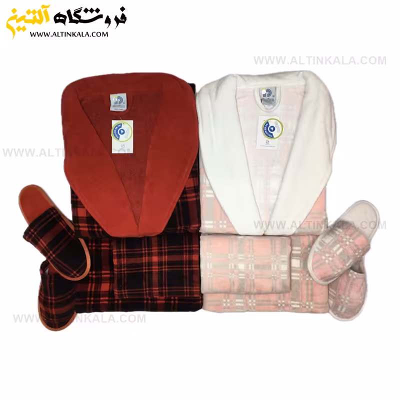 سرویس حوله عروس و داماد 10تکه طرح ماکان پودایران