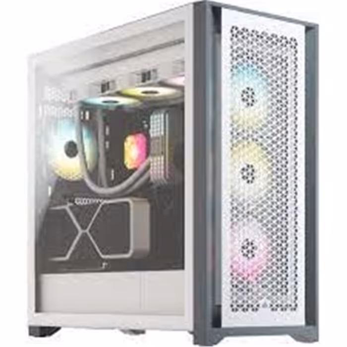 کیس کامپیوتر کورسیر مدل  سفید 5000D RGB AIRFLOW