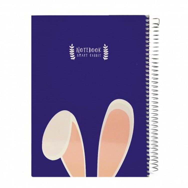 دفتر سیمی پاپکو مدل روکش پلاستیکی یک خط 100 برگ کد PN-717005