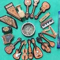 پک کامل گردنبند آلات موسیقی