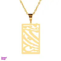 گردنبند طلا 18 عیار زنانه سانا گالری مدل من مست می عشقم D11342
