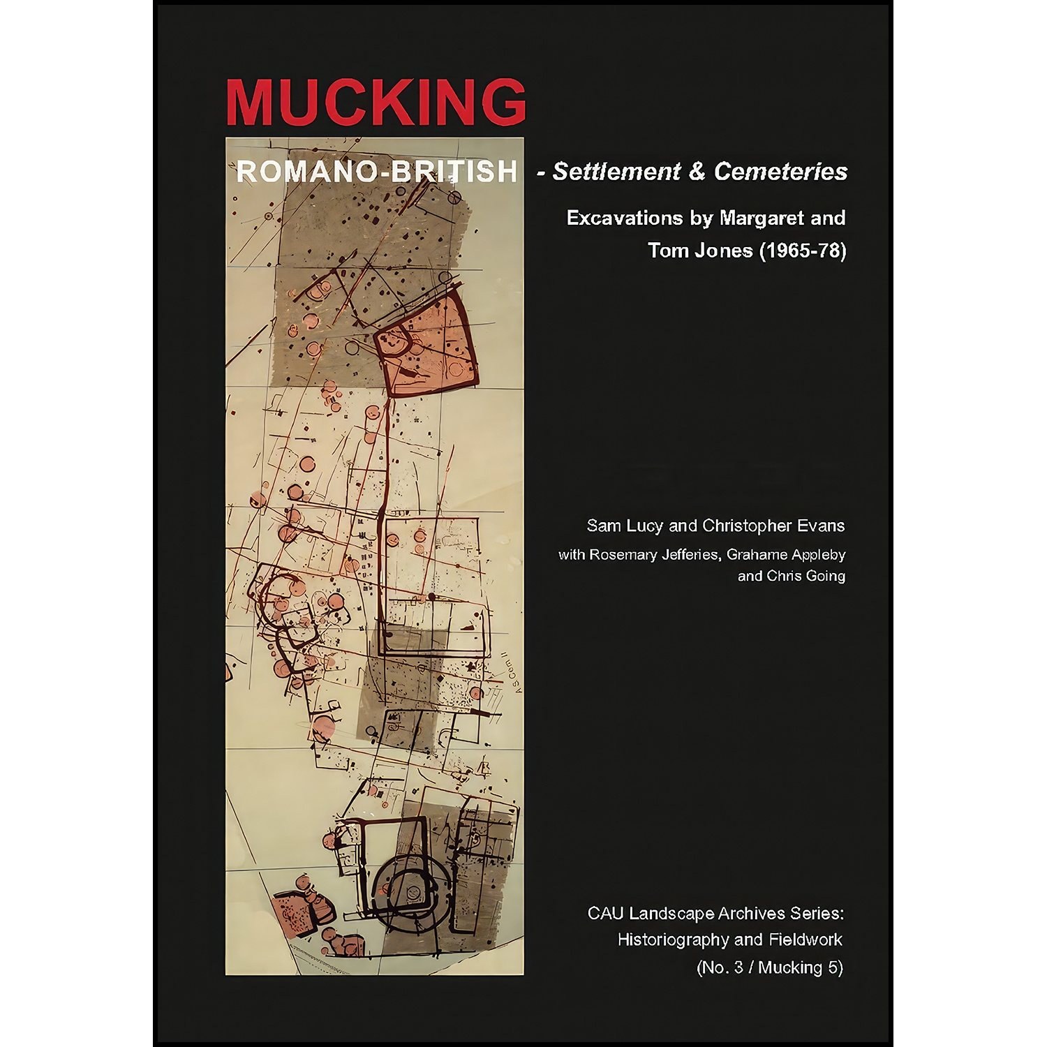کتاب زبان اصلی RomanoBritish Settlement and Cemeteries at Mucking