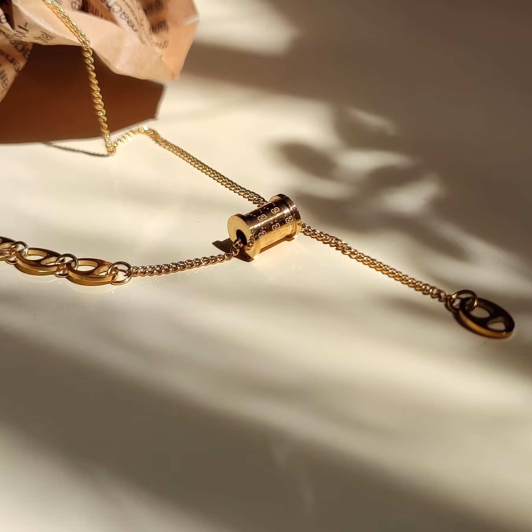 گردنبند ژوپینگ رنگ ثابت 