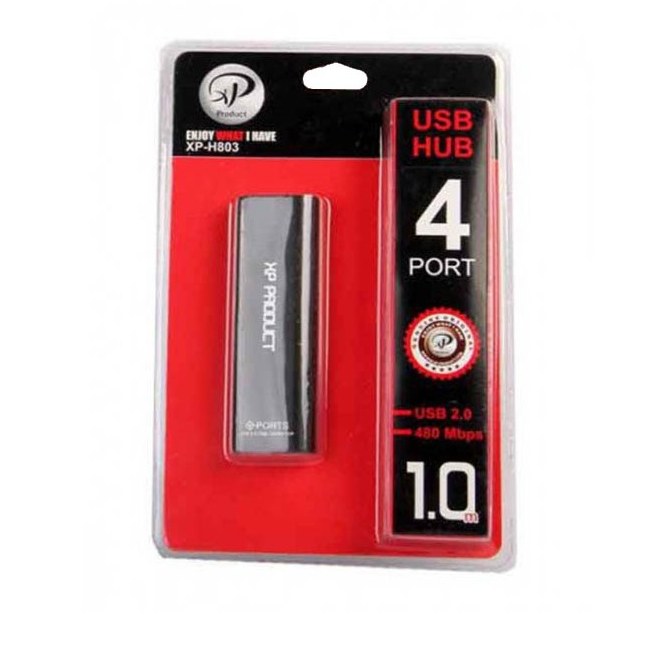 هاب USB 20 چهار پورت XP Product مدل H803 سیاه