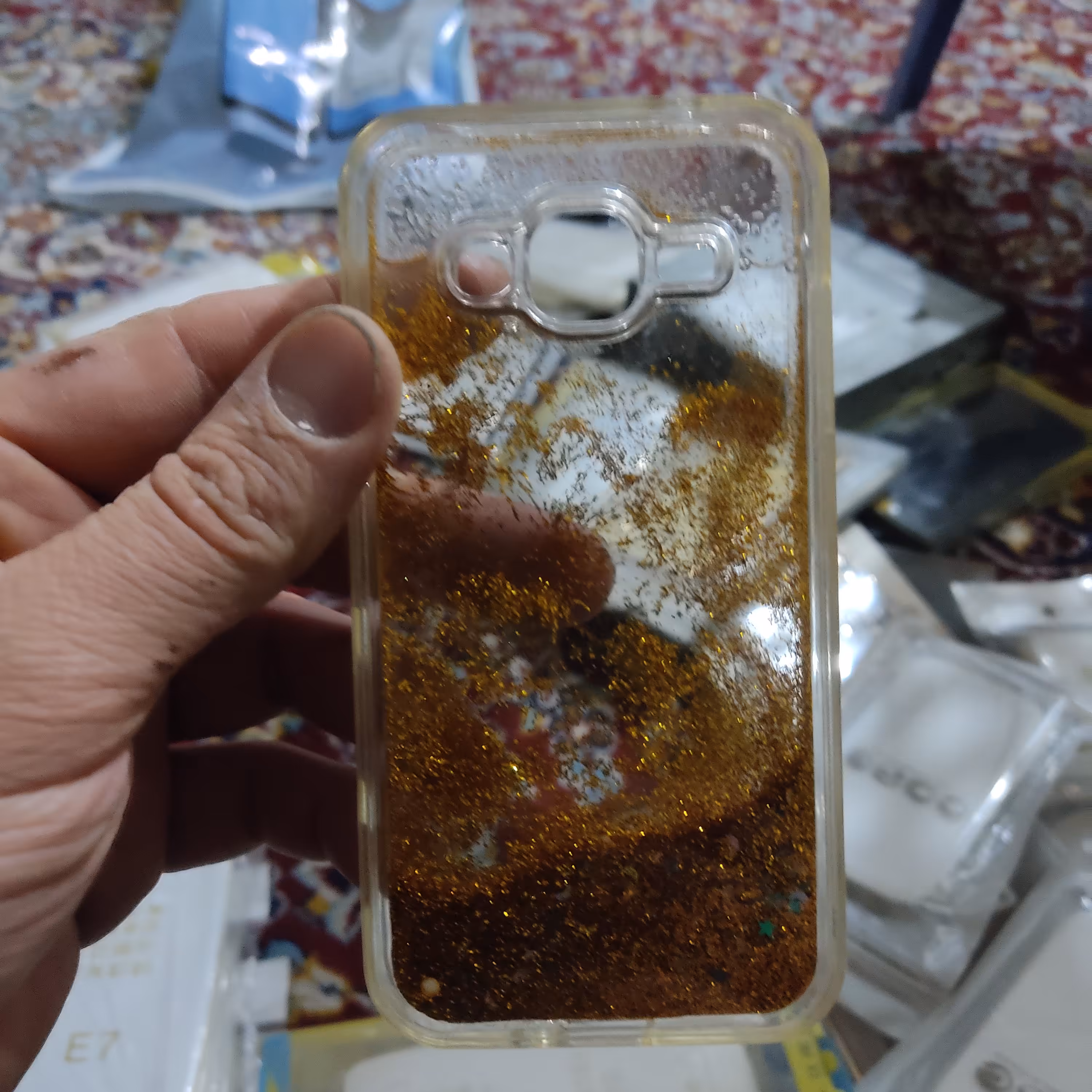 قاب طرح دار آکورویومی سامسونگ J2