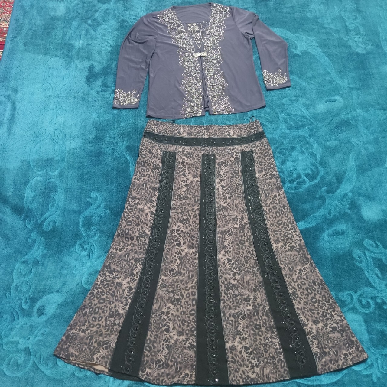بلوز دامن مجلسی زنانه هدیه