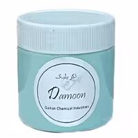 رنگ اکریلیک سبز آبی دامون کد D777 حجم 350 میلی لیتر