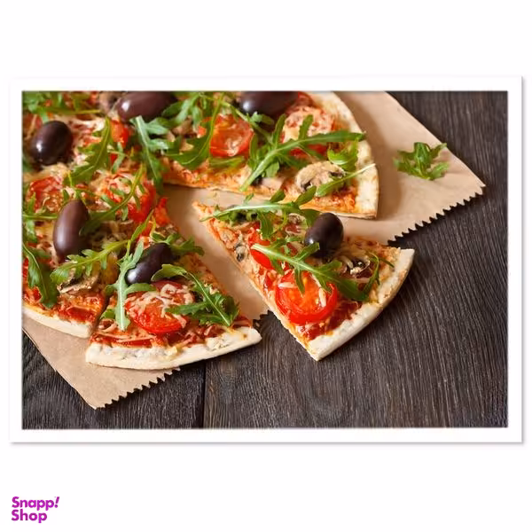 تابلو نوری بکلیت طرح فست فود پیتزا ایتالیایی مدل W-S1074