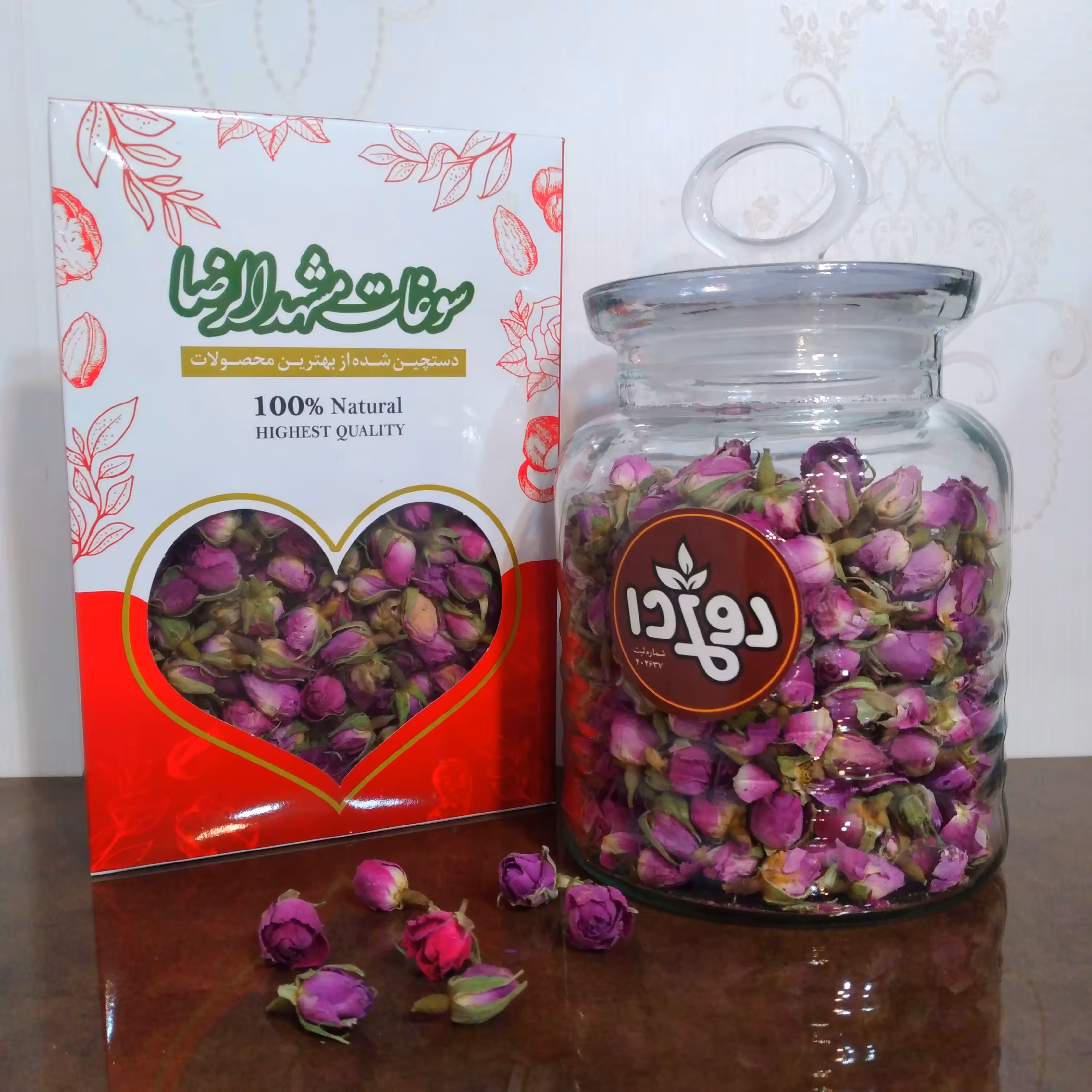 گل محمدی 75 گرم