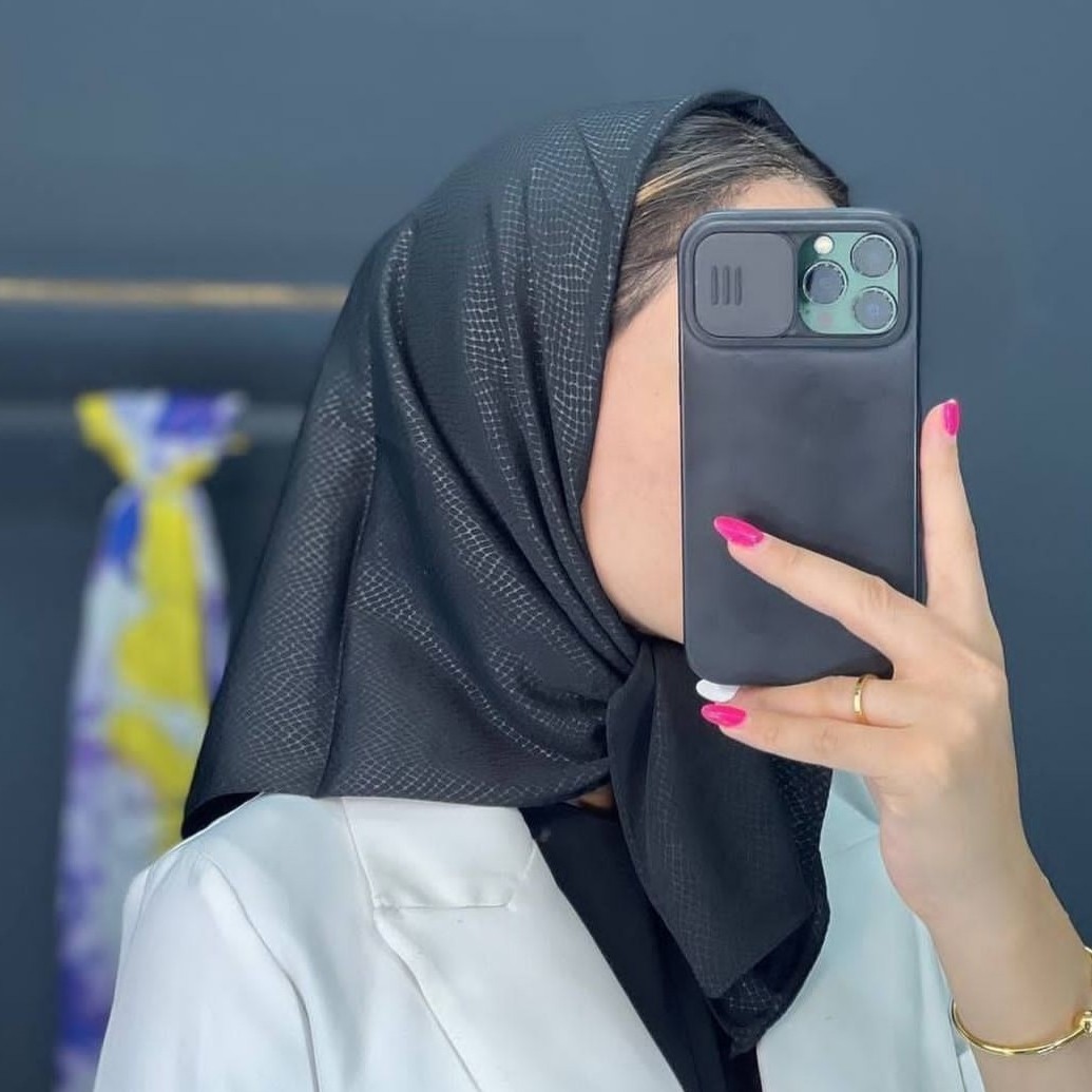روسری مینی اسکارف ساتن پوست ماری
