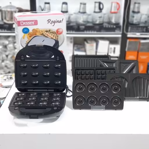 اسنک ساز و ساندویچ ساز6کاره برند دسینی
