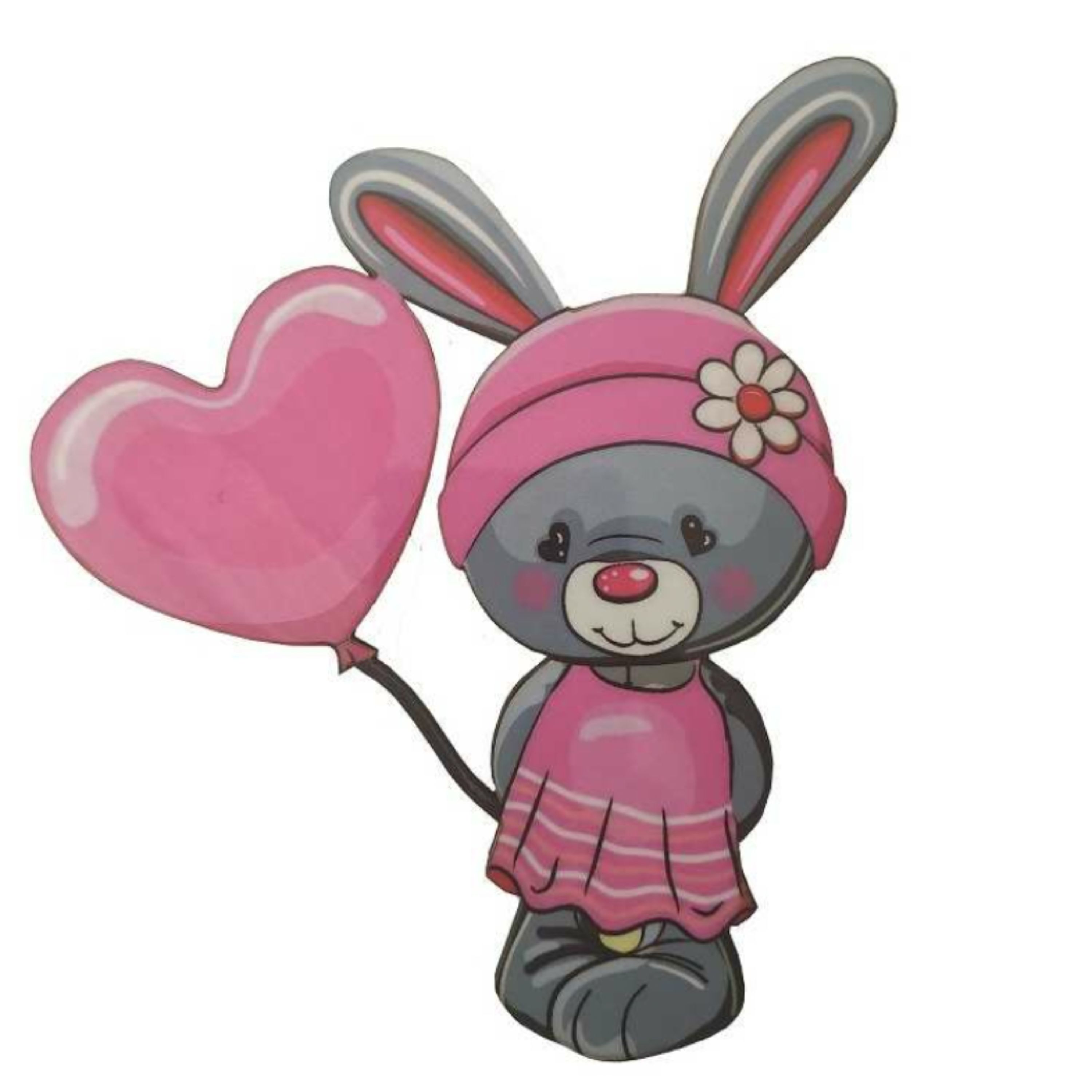 تاپر تزیین کیک بهگز مدل خرگوش ملوس