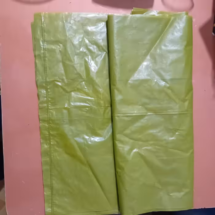 نایلون زباله ضخیم دودوخت سایز55در70 فله ای دربسته های 3کیلویی