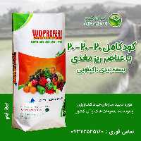 کود کشاورزی NPK 20-20-20 با ریز مغزی وپروفرت هلند  ( 10 کیلویی)