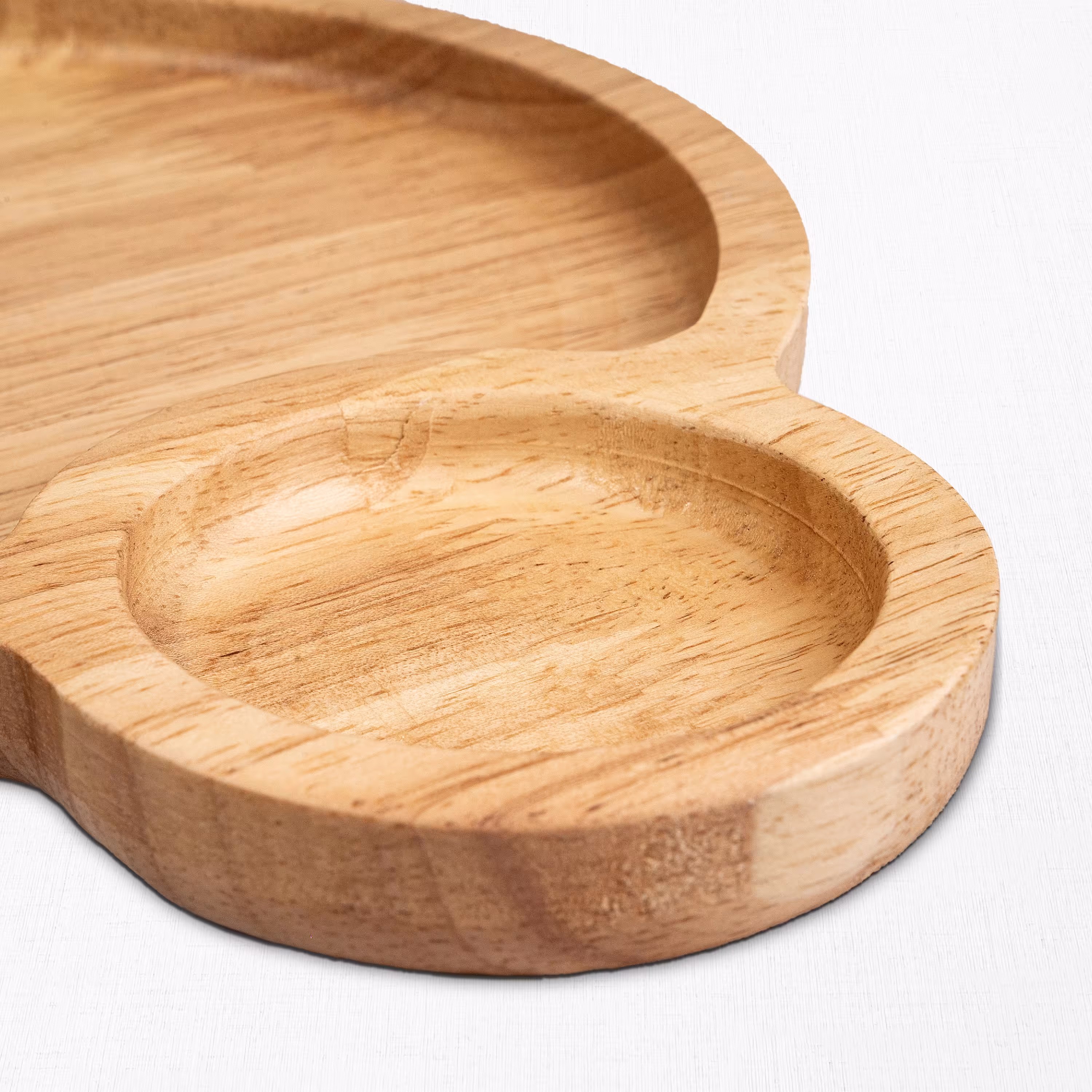 کیک خوری گرد از جنس چوب رابر خارجی قبل شستشوی ضد آب 