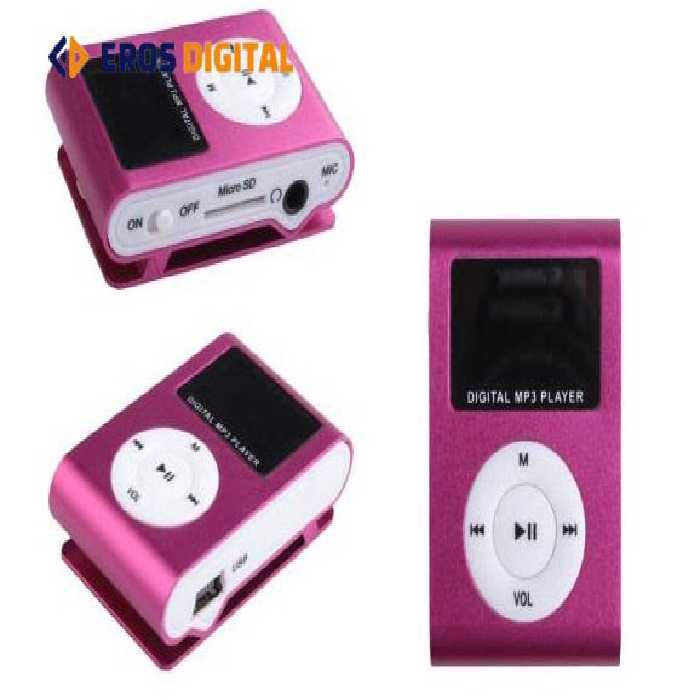 MP3 پلیر طرح آیپاد دارای صفحه نمایش به همراه هندزفری - مشکی