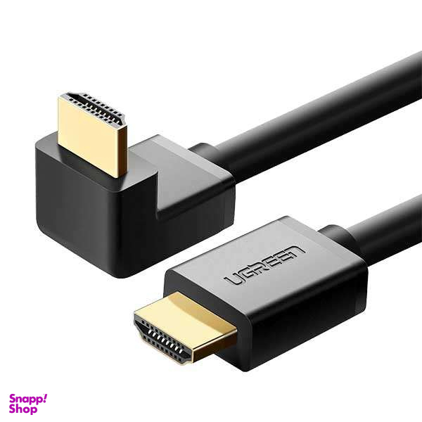 کابل 20 HDMI با سوکت 90 درجه یوگرین مدل HD103 کد 10172 طول 1 متر