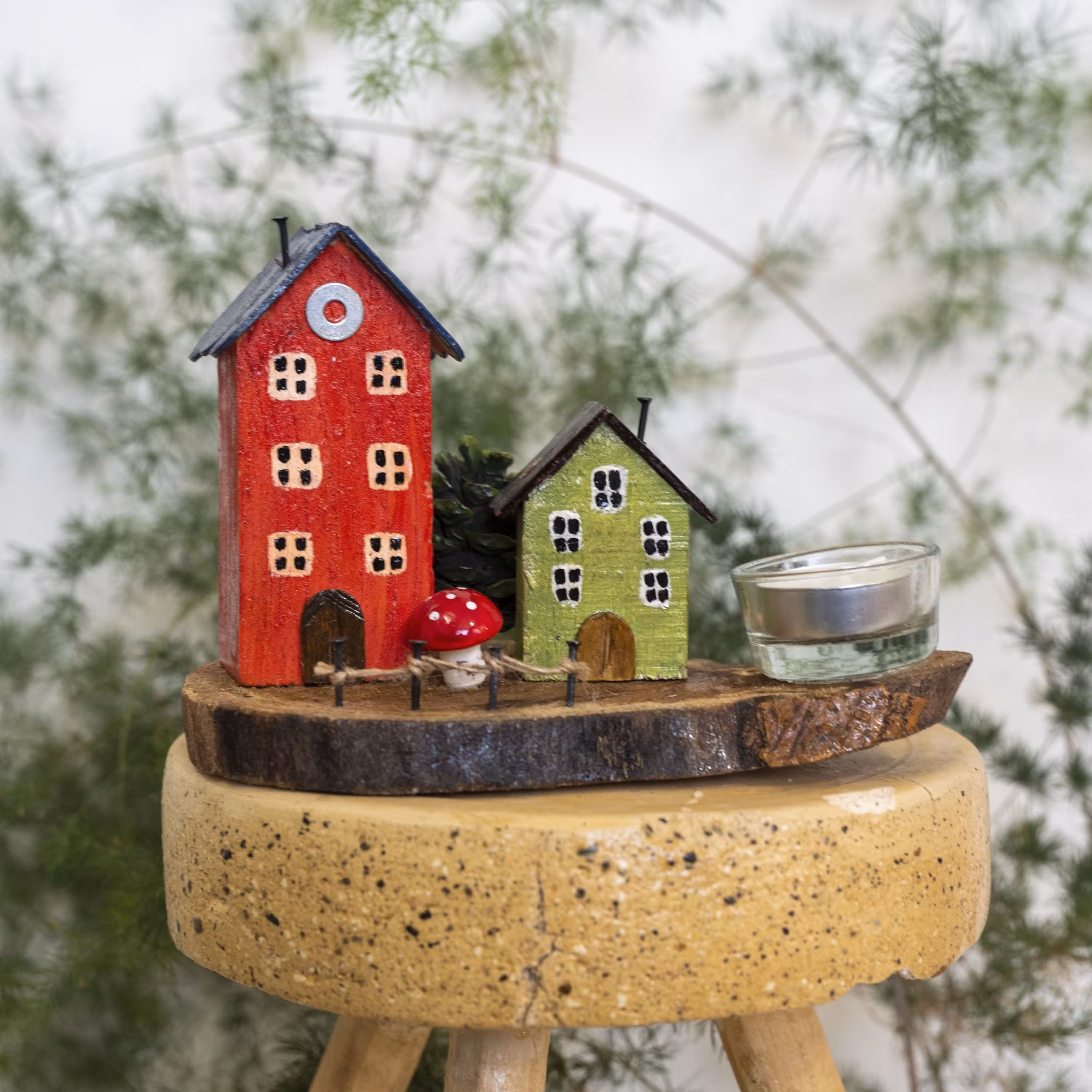 جاشمعی چوبی 