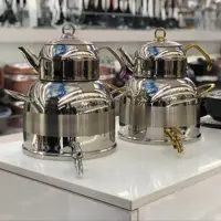 کتری قوری شیردار تمام استیل یونیک UN-7274